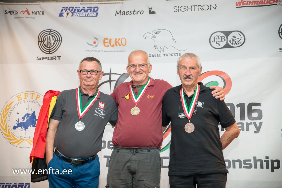 Top three PCP veterans